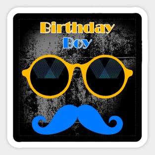 Birthday boy - c Sticker